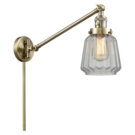 Innovations Lighting 1 Light Chatham 8 Inch Swing Arm With A High-Low-Off Switch., 691186 237-AB-G142